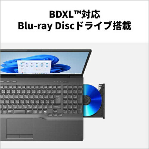 FUJITSU 富士通 ノートパソコン LIFEBOOK 16型 FMVA77L2BA ブラック