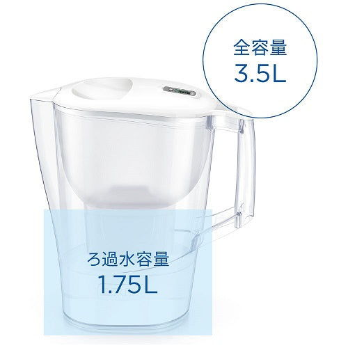 浄水ポット アルーナXL 【マクストラプロカートリッジ2個付き】 ブリタ KBALXW2M