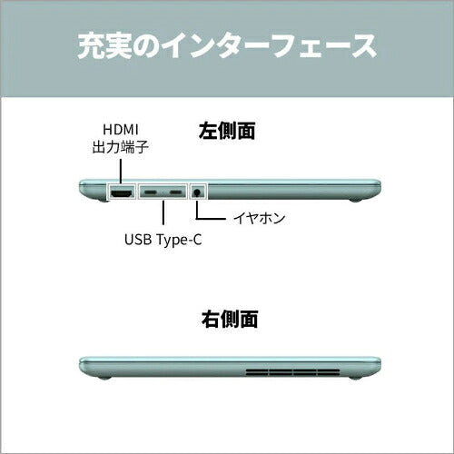 FUJITSU 富士通 FMV Note C ノートPC C77-L3L 13.3型 Ryzen AI 7 16GB 512GB ホライゾンブルー