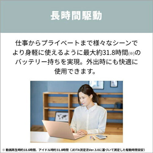 FUJITSU 富士通 FMV Note C ノートPC C77-L3P 13.3型 Ryzen AI 7 16GB 512GB ピンクゴールド