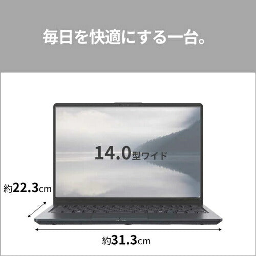 FUJITSU 富士通 FMV Note M ノートPC M55-L3B 14型 Core 5 16GB 512GB ブルーブラック