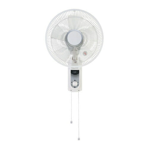 メカ式壁掛け扇風機 ホワイト C:NET CKM106WH