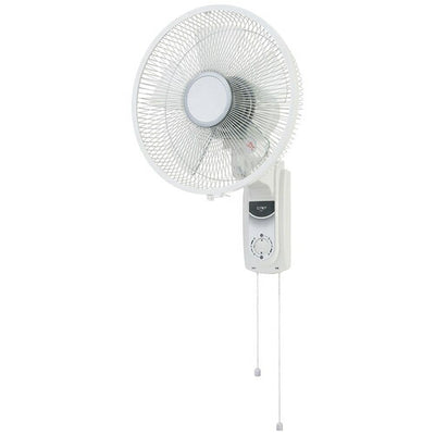 シィーネット C:NET 壁掛け扇風機 メカ式 CKM106WH ホワイト