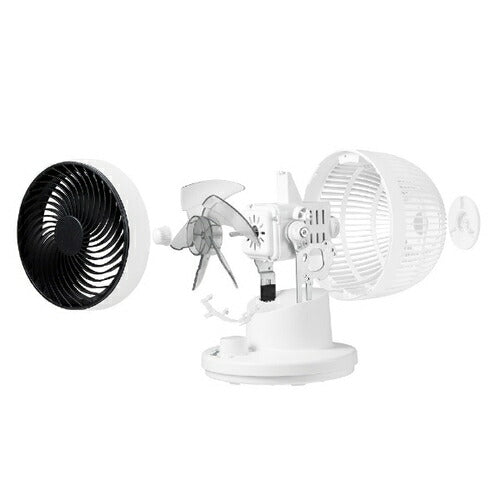 シィーネット C:NET サーキュレーター メカ式 CCMS112WH 15cm
