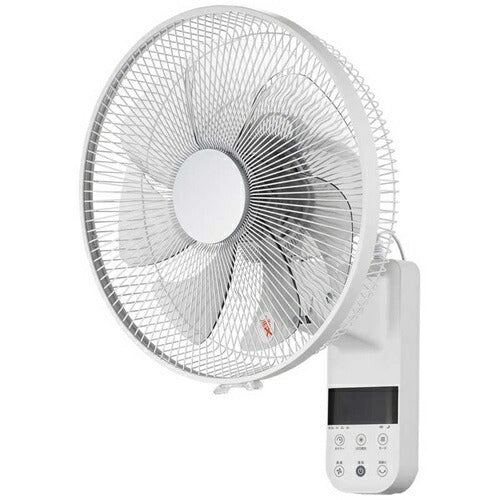 シィーネット C:NET 壁掛け扇風機 DCモーター CKDF308WH ホワイト