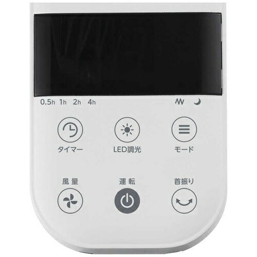 シィーネット C:NET 壁掛け扇風機 DCモーター CKDF308WH ホワイト