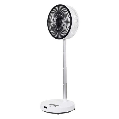シィーネット C:NET リビング扇風機 DCモーター CFDC240WH 24cm