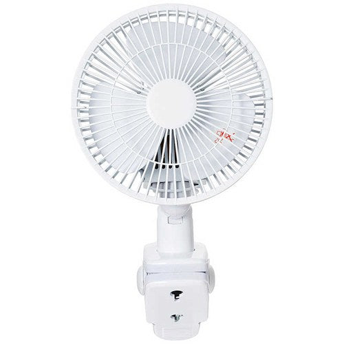 シィーネット C:NET クリップ扇風機 フラットガード CLMS170WH