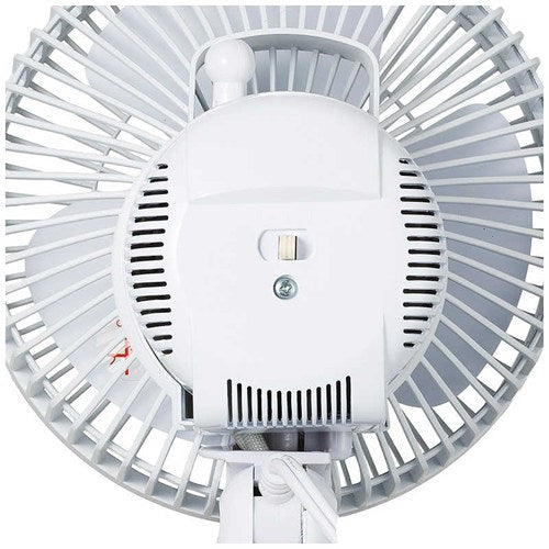 シィーネット C:NET クリップ扇風機 フラットガード CLMS170WH