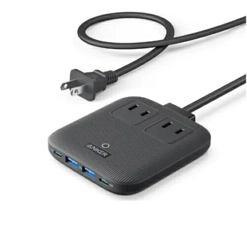 電源タップ Anker Nano Charging Station (6-in-1, 67W) ブラック アンカー A9129N11
