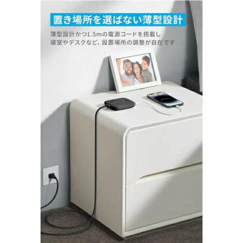 電源タップ Anker Nano Charging Station (6-in-1, 67W) ブラック アンカー A9129N11