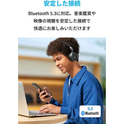 Bluetoothヘッドホン Soundcore H30i ［ネックバンド /Bluetooth］ ブラック アンカー A3012Z11
