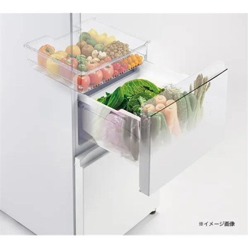 冷蔵庫 3 ドア 右開き 335L 自動製氷 リネンホワイト ハイアール JR-CVM34C-W