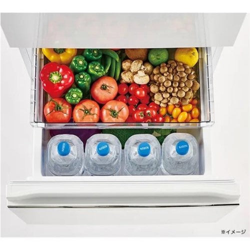 冷蔵庫 3 ドア 右開き 335L 自動製氷 リネンホワイト ハイアール JR-CVM34C-W