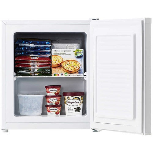 Haier ハイアール 33L 前開き式冷凍庫 JF-U3B-W ホワイト スリム 直冷式
