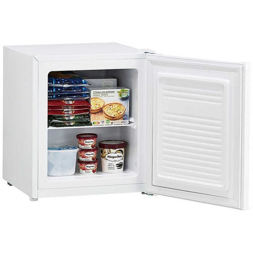 Haier ハイアール 33L 前開き式冷凍庫 JF-U3B-W ホワイト スリム 直冷式