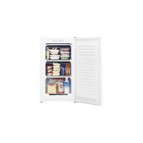 Haier ハイアール 60L 前開き式冷凍庫 JF-U6B-W ホワイト スリム 直冷式