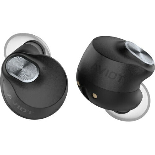 ワイヤレスイヤホン Bluetooth LDAC ハイレゾ対応 ワイヤレス充電 防水 IPX4相当 AVIOT ブラックオニキス プレシードジャパン TE-Q3R-BK
