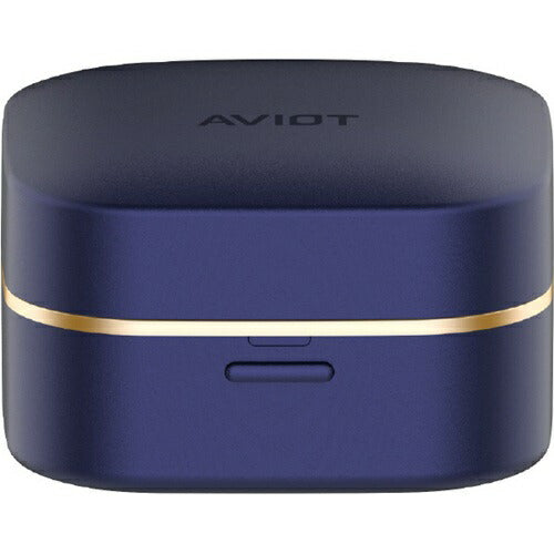 ワイヤレスイヤホン Bluetooth LDAC ハイレゾ対応 ワイヤレス充電 防水 IPX4相当 AVIOT ラピスブルー プレシードジャパン TE-Q3R-BL