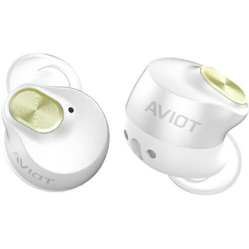 ワイヤレスイヤホン Bluetooth LDAC ハイレゾ対応 ワイヤレス充電 防水 IPX4相当 AVIOT パールホワイト プレシードジャパン TE-Q3R-WH