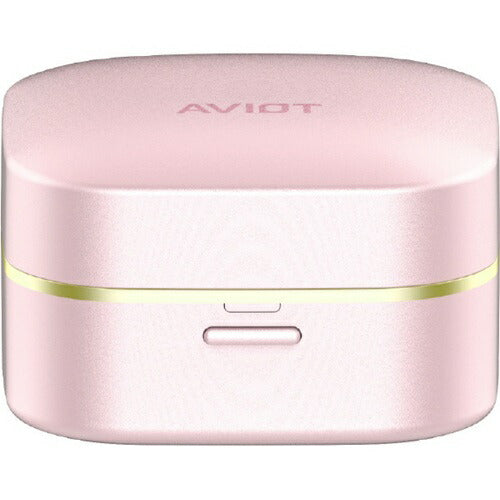 ワイヤレスイヤホン Bluetooth LDAC ハイレゾ対応 ワイヤレス充電 防水 IPX4相当 AVIOT ピンククオーツ プレシードジャパン TE-Q3R-PK