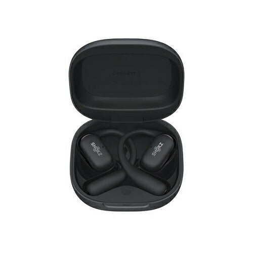 オープンイヤー型完全ワイヤレスイヤホン OpenFit 2 ブラック Shokz