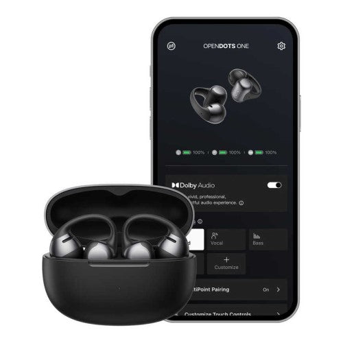 完全ワイヤレスイヤホン OpenDots ONE ブラック Shokz SKZ-EP-000054