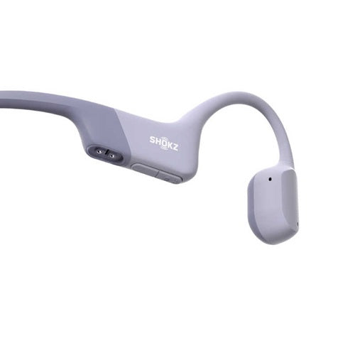 ワイヤレスイヤホン 骨伝導 Shokz ショックス OpenRun SKZ-EP-000055 パープル 防水 防塵 IP67 急速充電 超軽量 ランニング ながら聴き