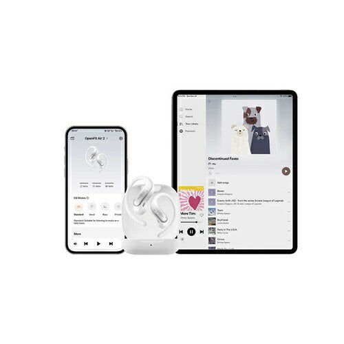 Shokz ショックス 完全ワイヤレスイヤホン OpenFit Air 2 SKZ-EP-000076 耳掛け式 ホワイト