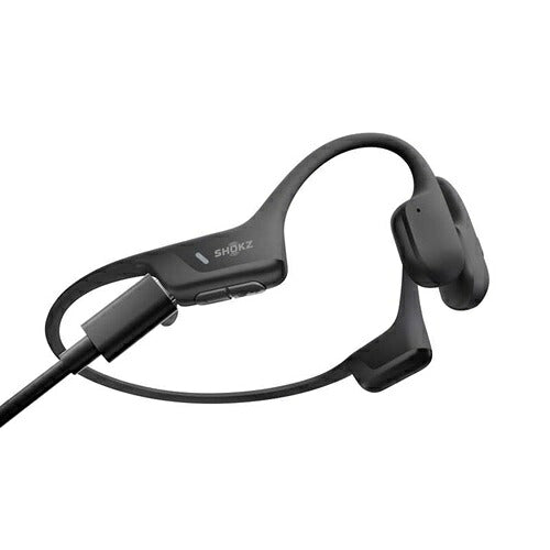 Shokz ショックス 骨伝導ワイヤレスイヤホン OpenRun Air 2 SKZ-EP-000079 IP55防塵防水 ブラック