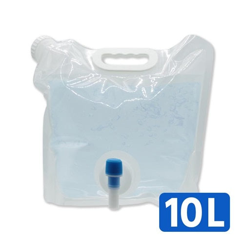蛇口付きウォーターバッグ 10L グローバルジャパン GJ42990