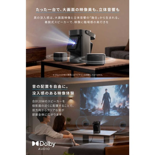 Anker アンカー ホームシアターシステム Nebula P1 D2431511 ブラック