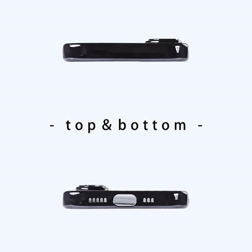 ソフトケース 精密設計 フレームメッキ / クリア iPhone 17 レイアウト RT-P52PFC2/CM