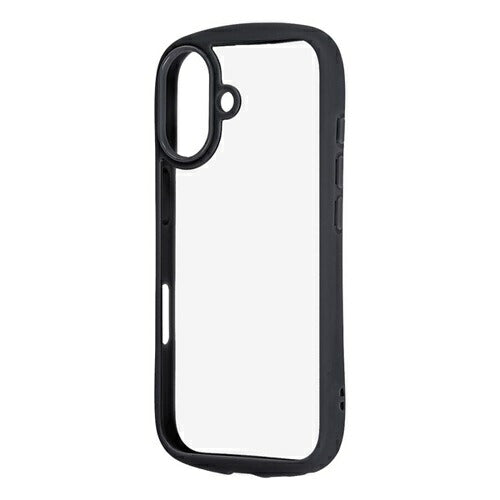 ハイブリッドタフケース Puffull +レンズガードリング / ブラック iPhone 17 レイアウト RT-P52CMD1/B