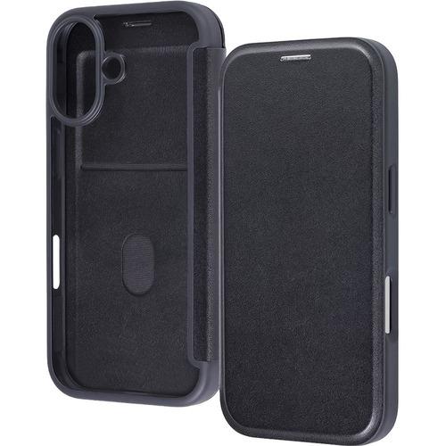 クリアフリップケース マグネット iPhone 17 ブラック レイアウト RT-P52LCC/B