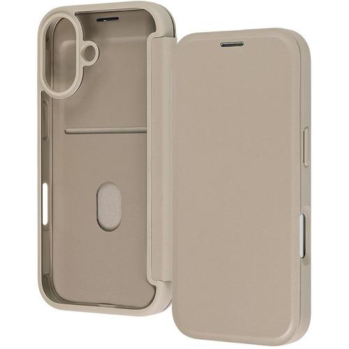 クリアフリップケース マグネット iPhone 17 ベージュ レイアウト RT-P52LCC/BE