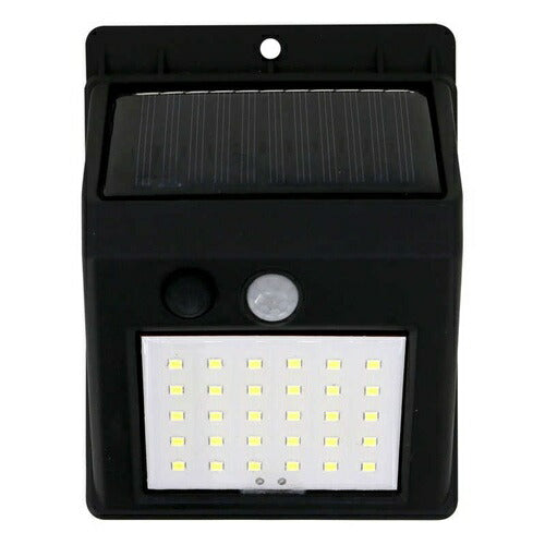 モーションセンサー付照明 マグネットナイトスター30灯 ブラック トレードワン 30772