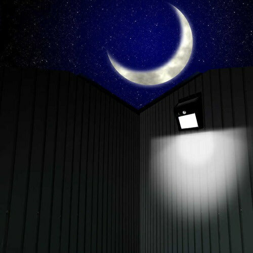 モーションセンサー付照明 マグネットナイトスター30灯 ブラック トレードワン 30772