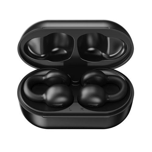 ワイヤレスイヤホン 空気伝導式 Bluetoothオープンイヤー型(ブラック) KINGLUCKY I20-BLACK