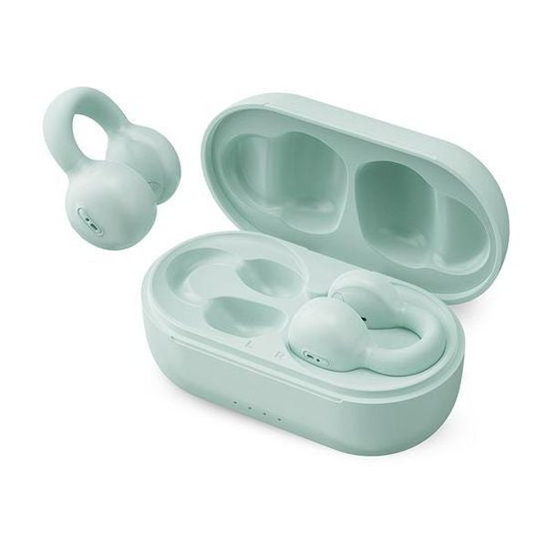 ワイヤレスイヤホン 空気伝導式 Bluetoothオープンイヤー型(グリーン) KINGLUCKY I20-GREEN