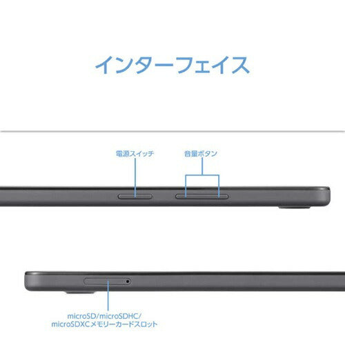 NEC タブレット LAVIE Tab T8 8.7インチ PC-T0855KAS Wi-Fiモデル Android 14 4GB 128GB ルナグレー 国内正規品