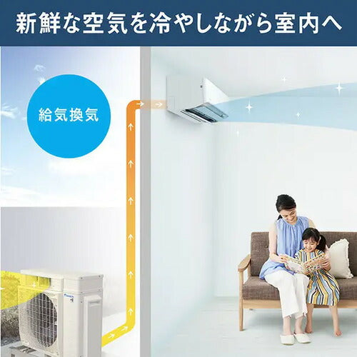 標準取付工事別 エアコン 本体のみ 18畳 ダイキン工業 うるさらX Rシリーズ 単相200V AN566ARP-W ホワイト