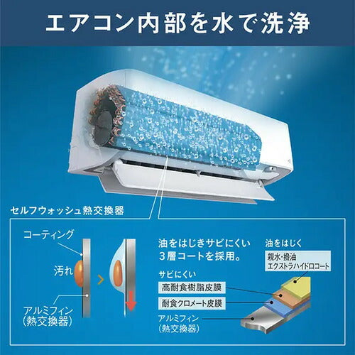 標準取付工事別 エアコン 本体のみ 18畳用 ダイキン工業 Aシリーズ 200V AN566AAP-W ホワイト