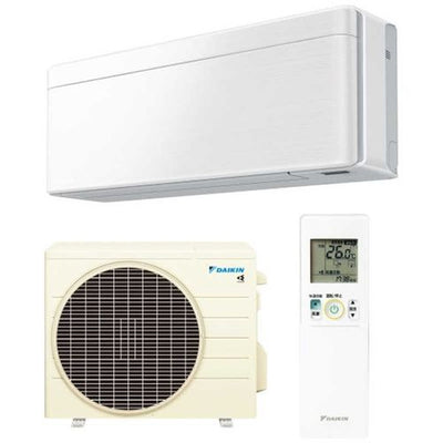 標準取付工事別 エアコン 18畳 本体のみ ダイキン risora SXシリーズ F566ATSPW 前面パネル付き 単相200V 室内電源 壁掛形 薄型185mm ホワイト/ファブリックホワイト BCF403A-F