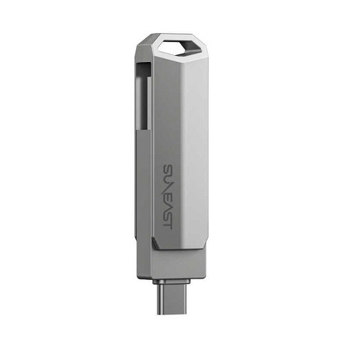 ポータブルSSD 外付け Revolve R5 512GB プラチナシルバー SUNEAST SE-PS0512G2LO1SF