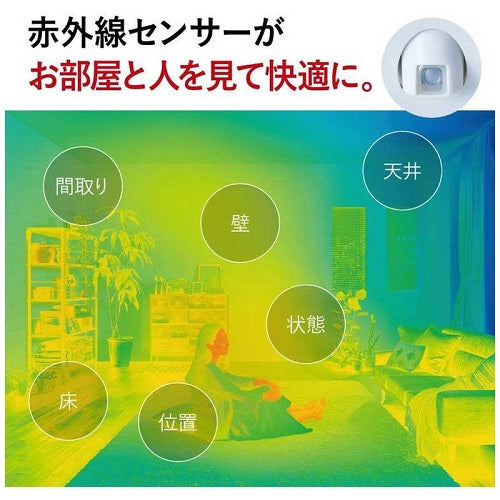 標準取付工事別 エアコン 本体のみ (霧ヶ峰) おもに6畳用 (冷房：6～9畳/暖房：5～6畳) Sシリーズ 電源100V （ピュアホワイト） 三菱 2025年モデル MSZ-S2225-W