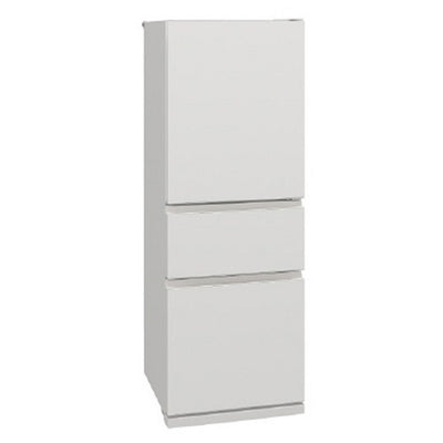 3ドア冷蔵庫 330L マットリネンホワイト 右開き 三菱 MR-CX33M-W