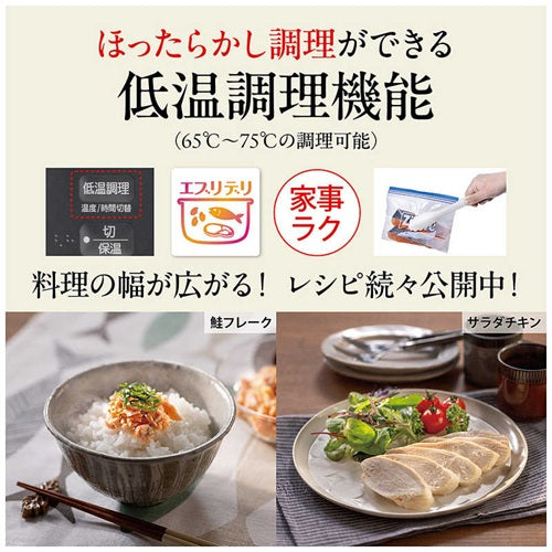 MITSUBISHI 三菱電機 炭炊釜 IHジャー炊飯器 NJ-VG10J-B 5.5合炊き 備長炭コート 2層厚釜 黒曜