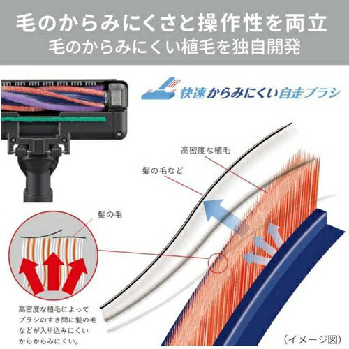 掃除機 サイクロン式 自走式パワーブラシ 三菱電機 TC-ED2F-H Be-K コード式 メタルグレー