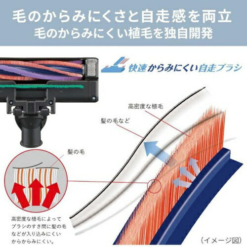掃除機 紙パック式 自走式パワーブラシ 三菱電機 TC-FM2F-S Be-K コード式 クールシルバー